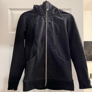 Lululemon Scuba Jacket Sipup (black) size 8